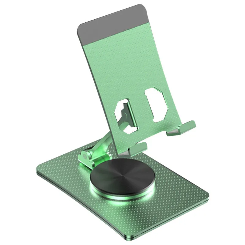 025 Aluminum Alloy Adjustable Stand Foldable Desktop Holder for 4.7 - 12 inch Smartphones, Tablets, e-Readers