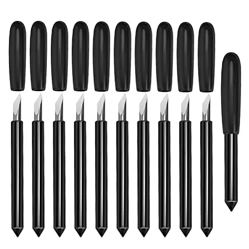 10PCS Deep Cut Blades, AUNKZL Replacement Deep Point Blades Compatible with Explore Air One/Air/Air 2/ Air 3 / Maker/Maker 3 Cutting Machines Cut