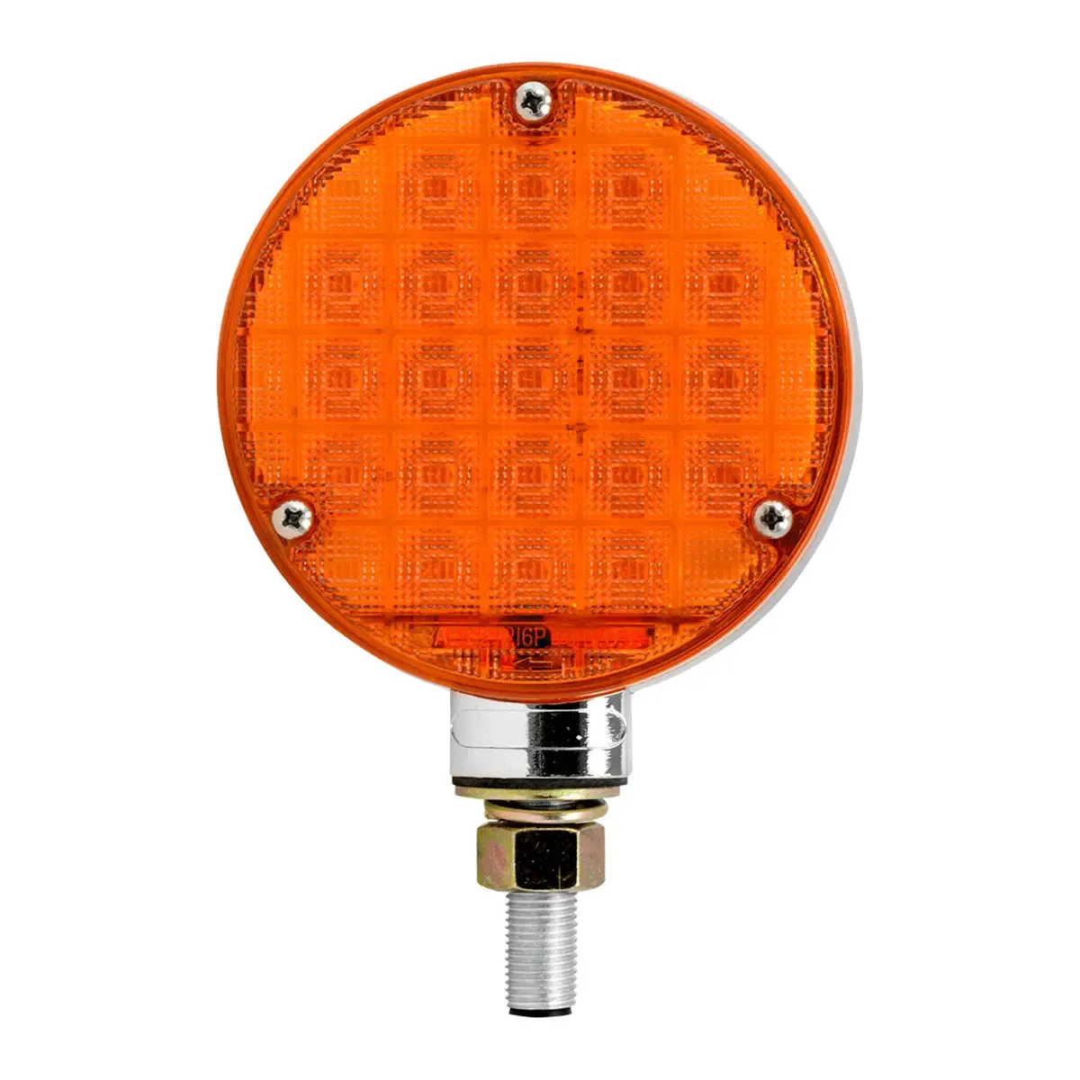 4" SMART DYNAMIC DOUBLE FACE AMBER/RED 21 LED LIGHT, DRIVER SIDE