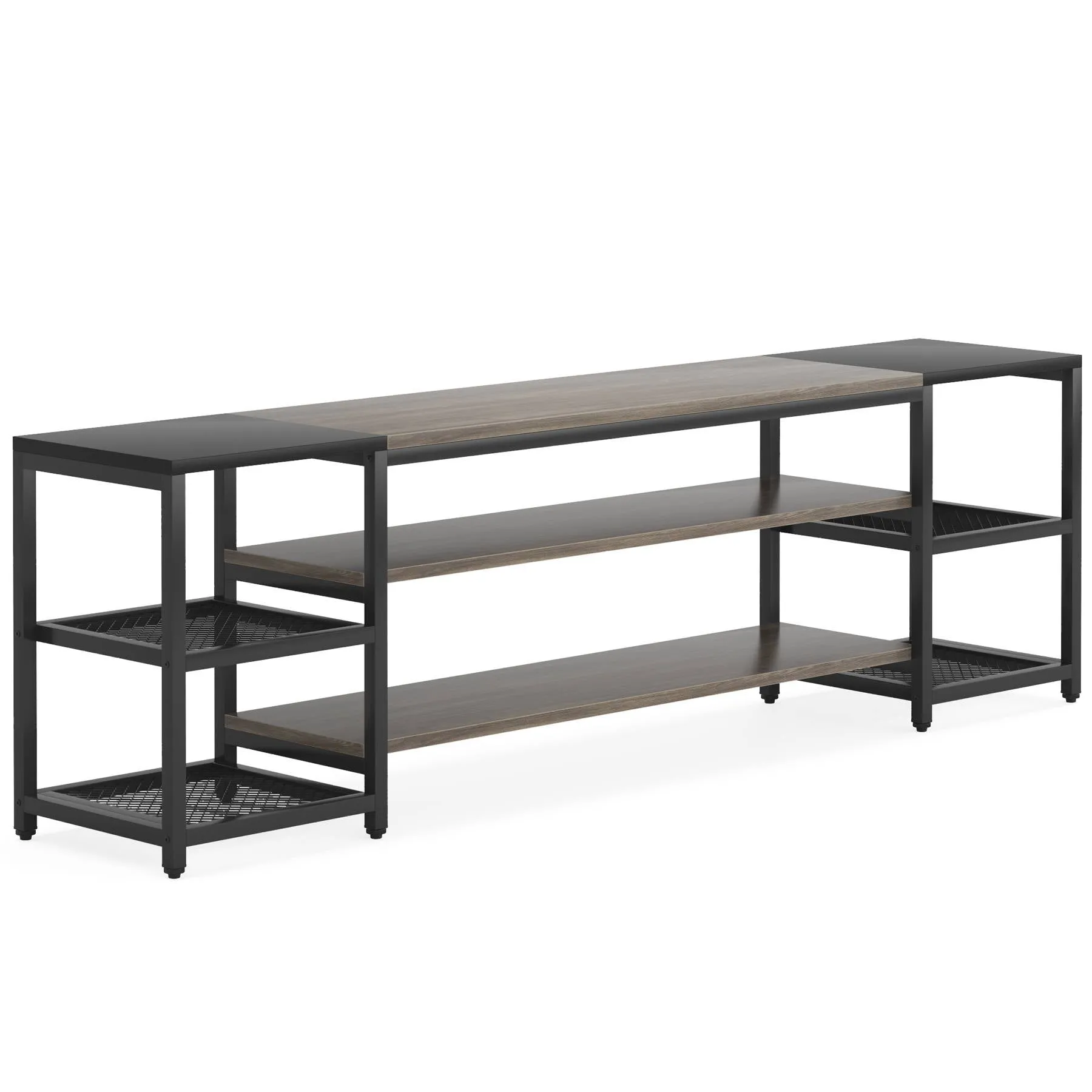 78.7" TV Stand, 3-Tier Media Entertainment Center for TV up to 85"