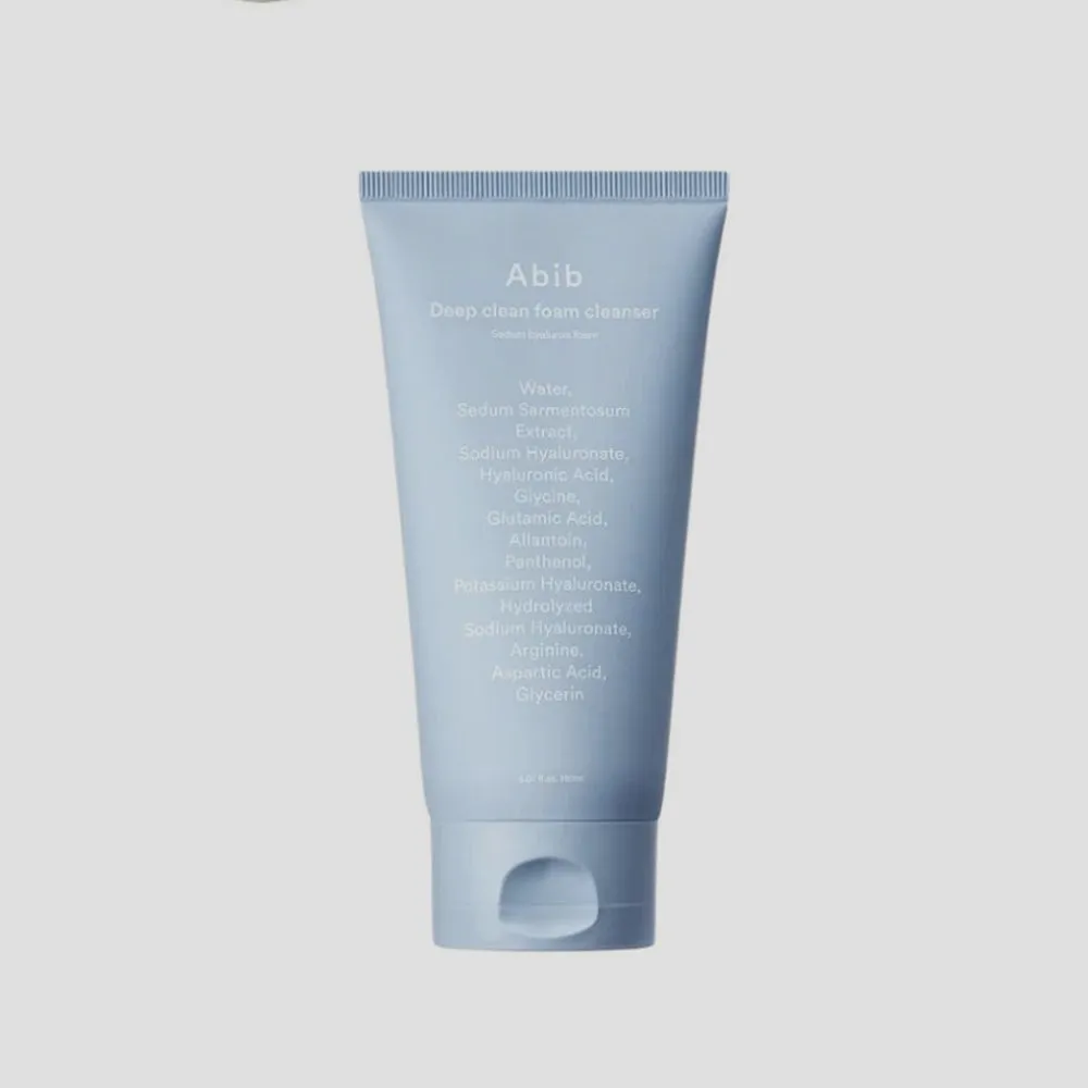 Abib Deep Clean Foam Cleanser Sedum Hyaluron Foam