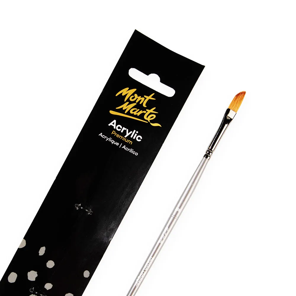 Artist Acrylic Brush Premium Taklon Dagger 1/8