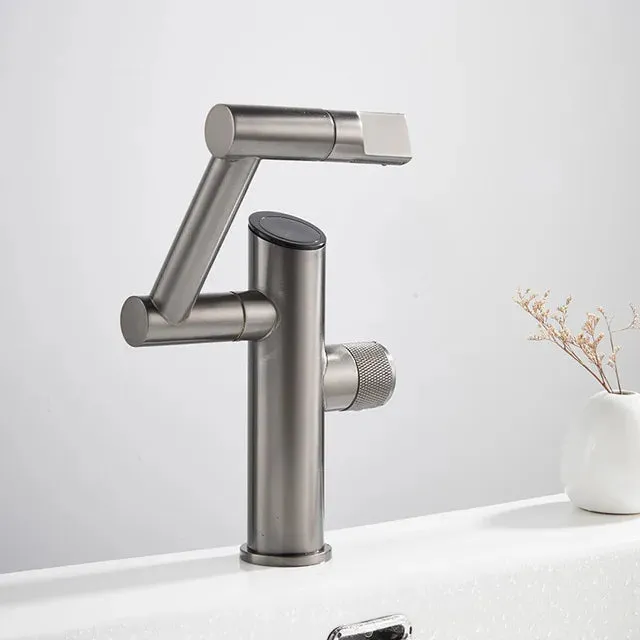 Bathroom Faucet Basin Tap Elegant Multi-function Rotating Sink Faucet