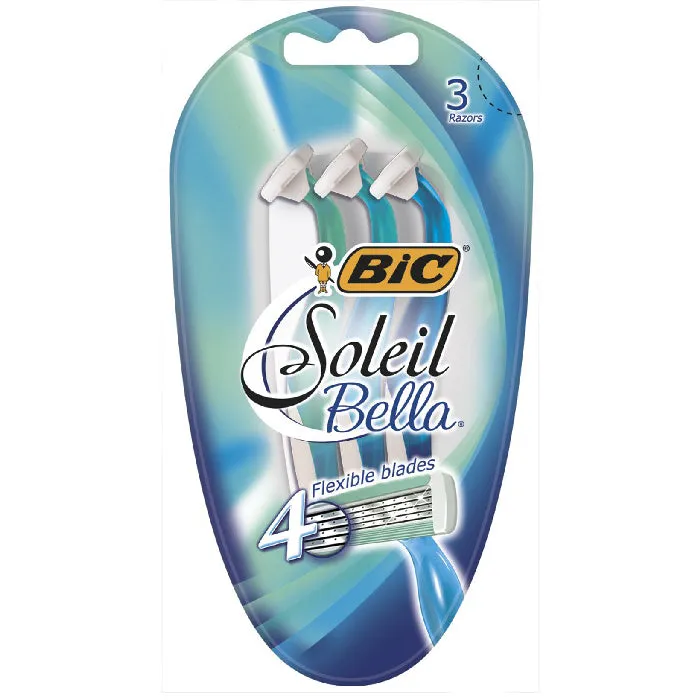 Bic Soleil Bella Razor Triple Blade Razors 3 Pack