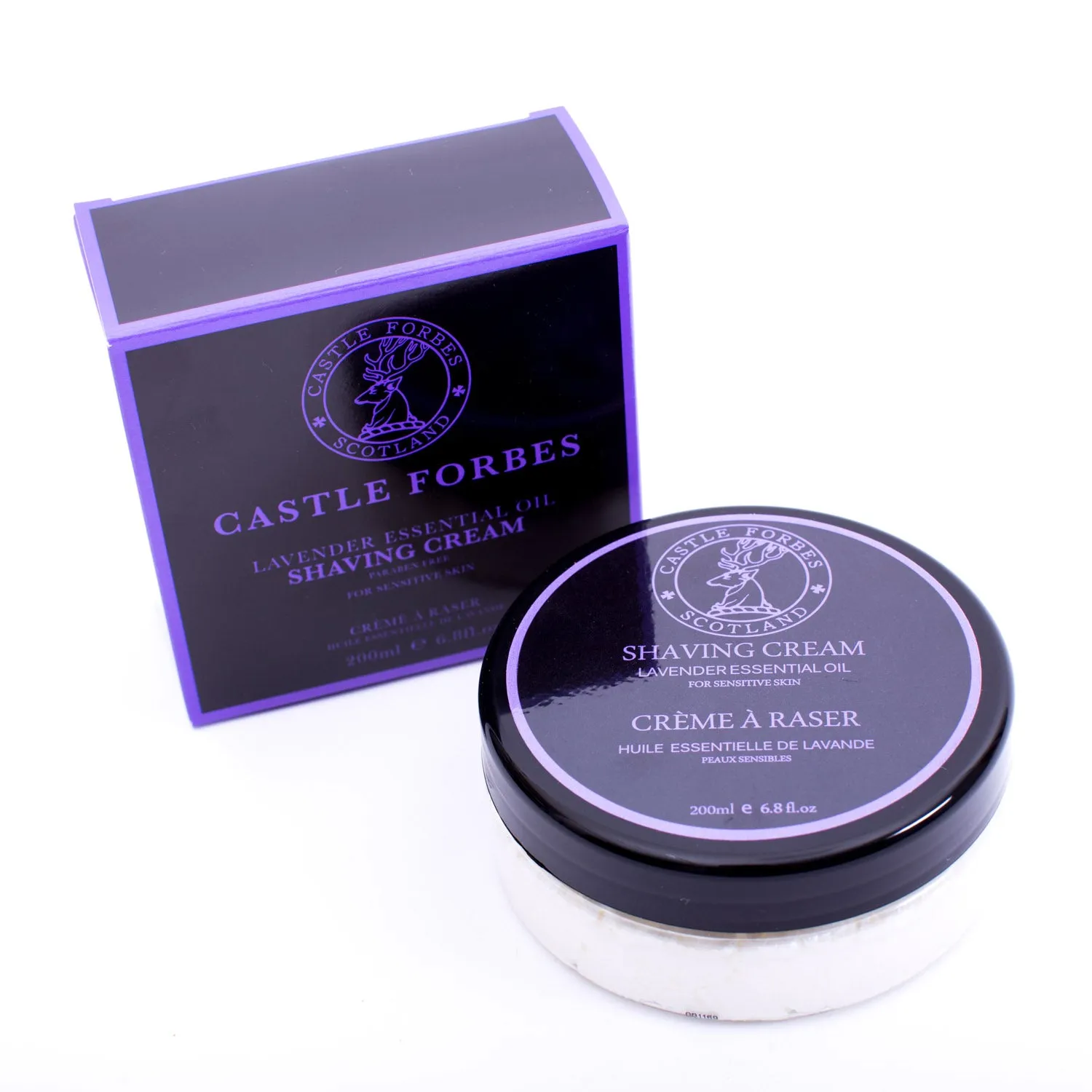 Castle Forbes Lavender Essential Oil Shaving Cream