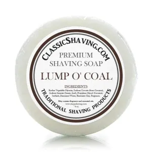 Classic Shaving Mug Soap - 3"  Lump o' Coal