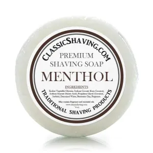 Classic Shaving Mug Soap - 3"  Menthol