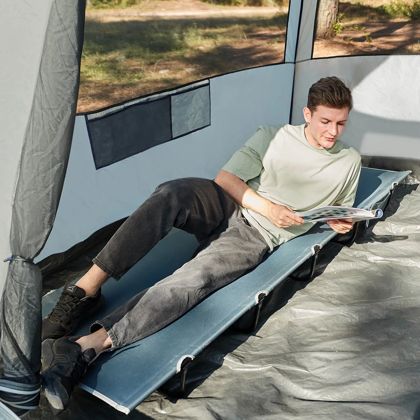 Compact Camping Cot