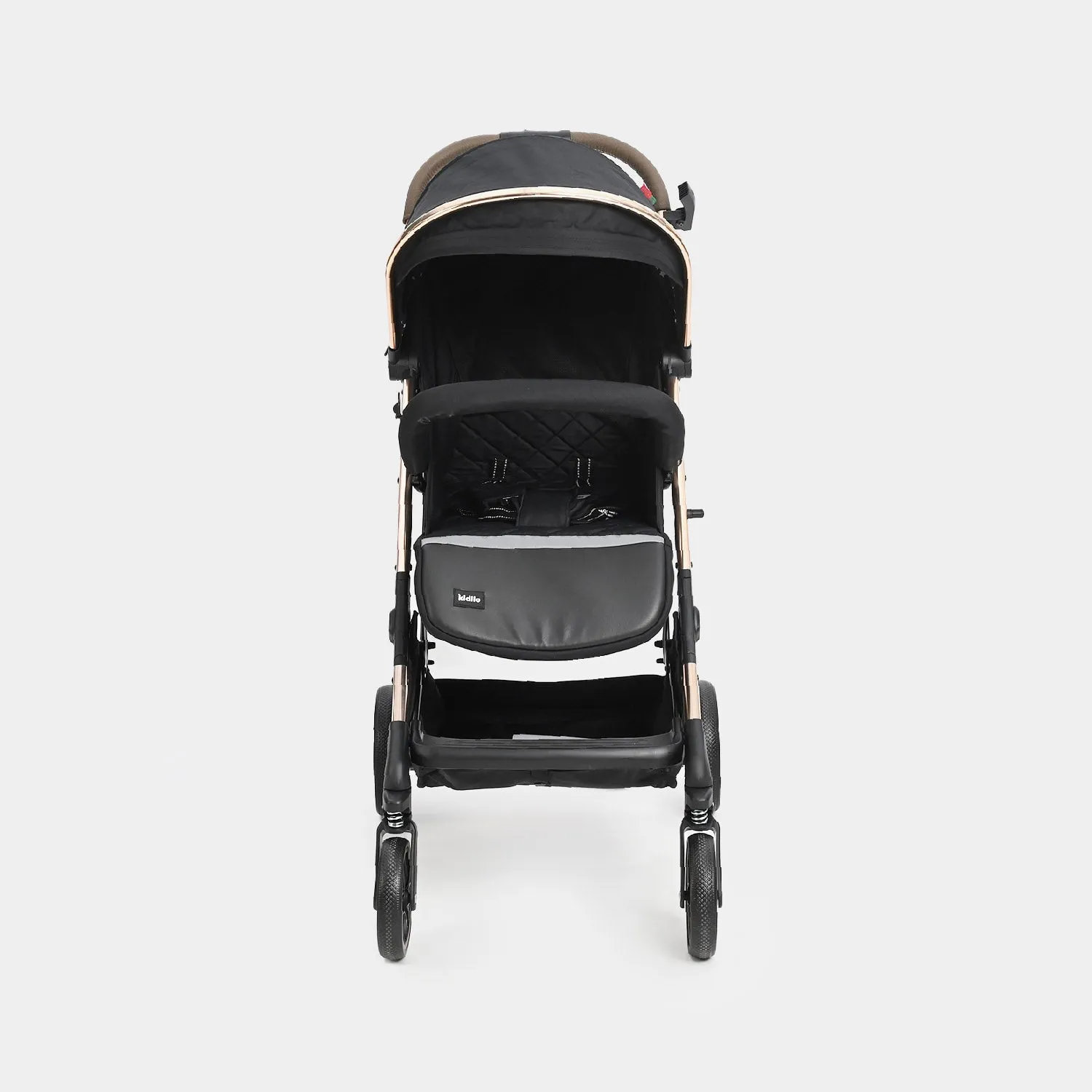 Compact Folding Baby Stroller - Black