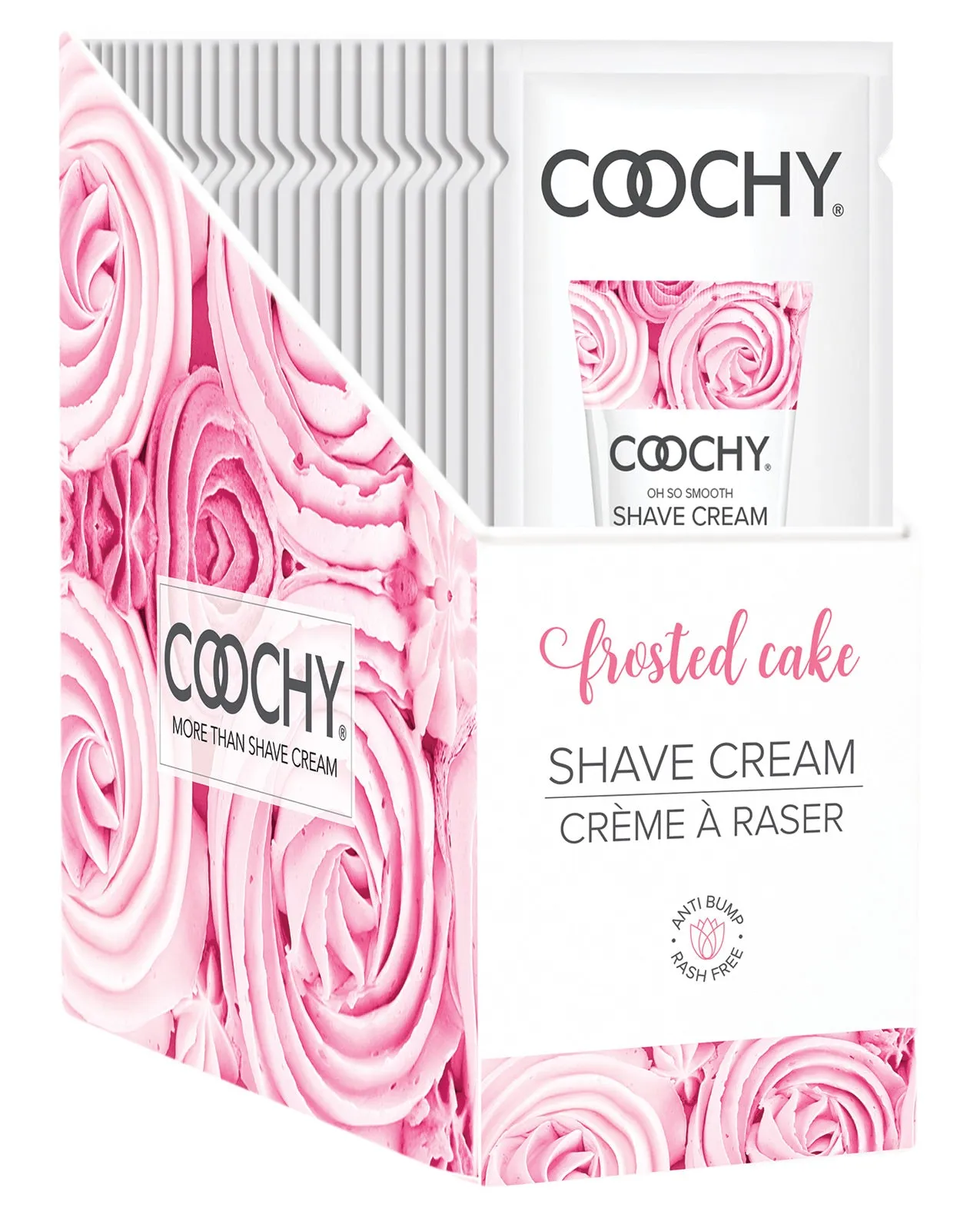 COOCHY Shave Cream - Frosted Cake Display of 24