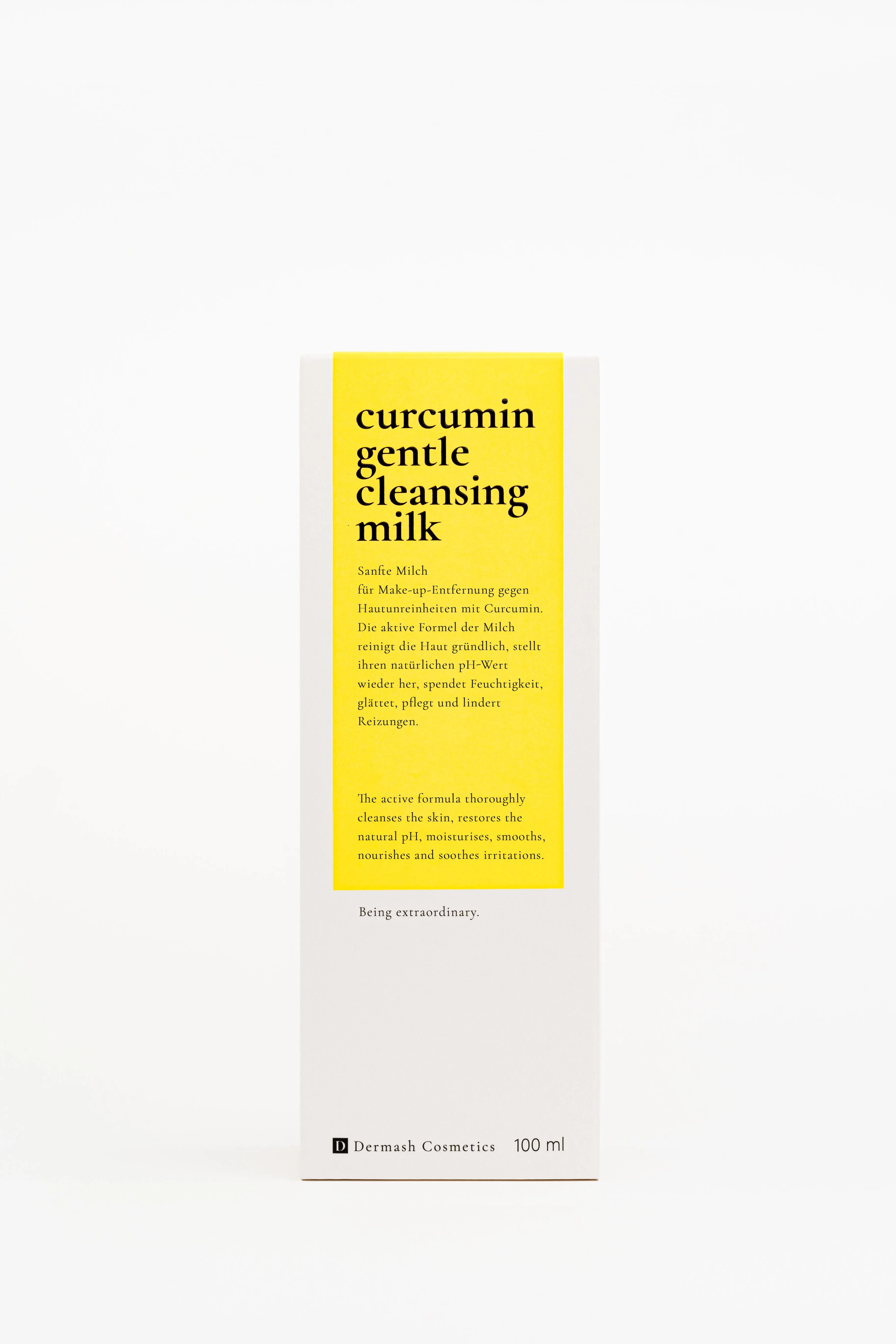 Dermash Cosmetics Gentle cleansing milk with curcumin 100 ml