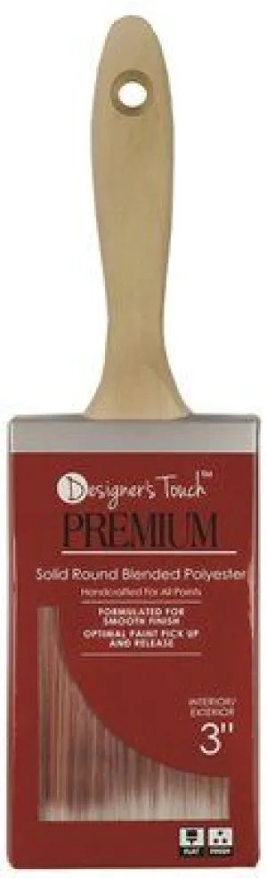 Designer Touch Premium Poly Varnish Brush 3 Inch