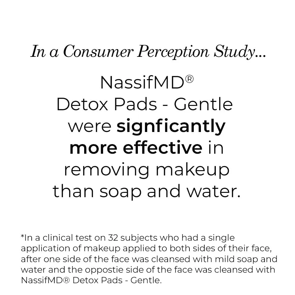 Detox Facial Pads - Gentle 60ct