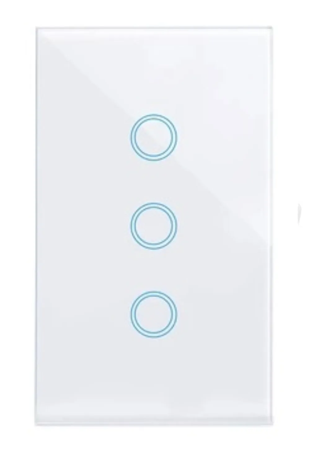 EACHEN WiFi Smart Touch Switch-L-US - White (NO NEUTRAL REQUIRED) (EWelink APP)