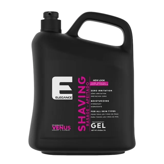 Elegance Shave Gel 67.62 oz/2L