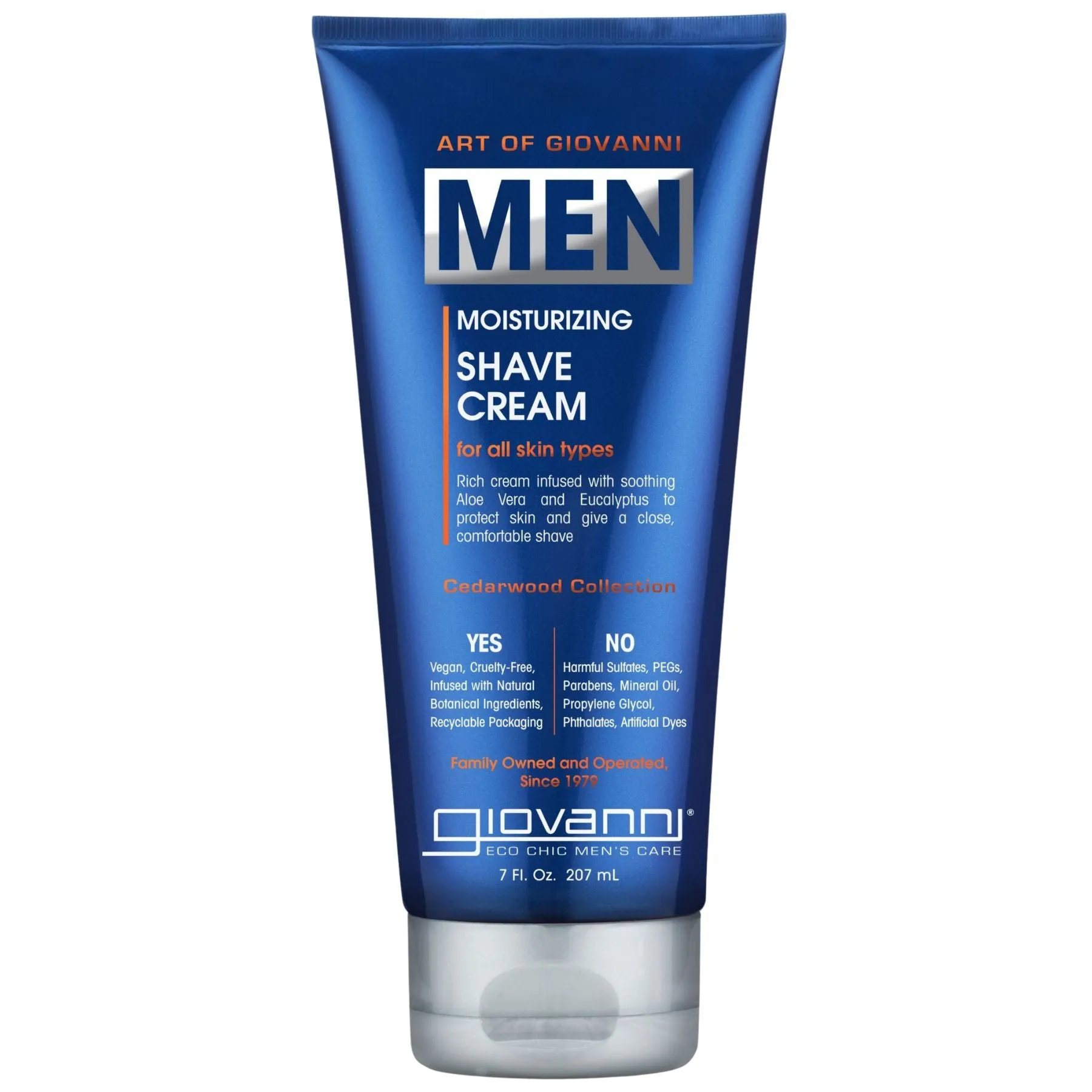 Giovanni Men Moisturizing Shave Cream 207ml