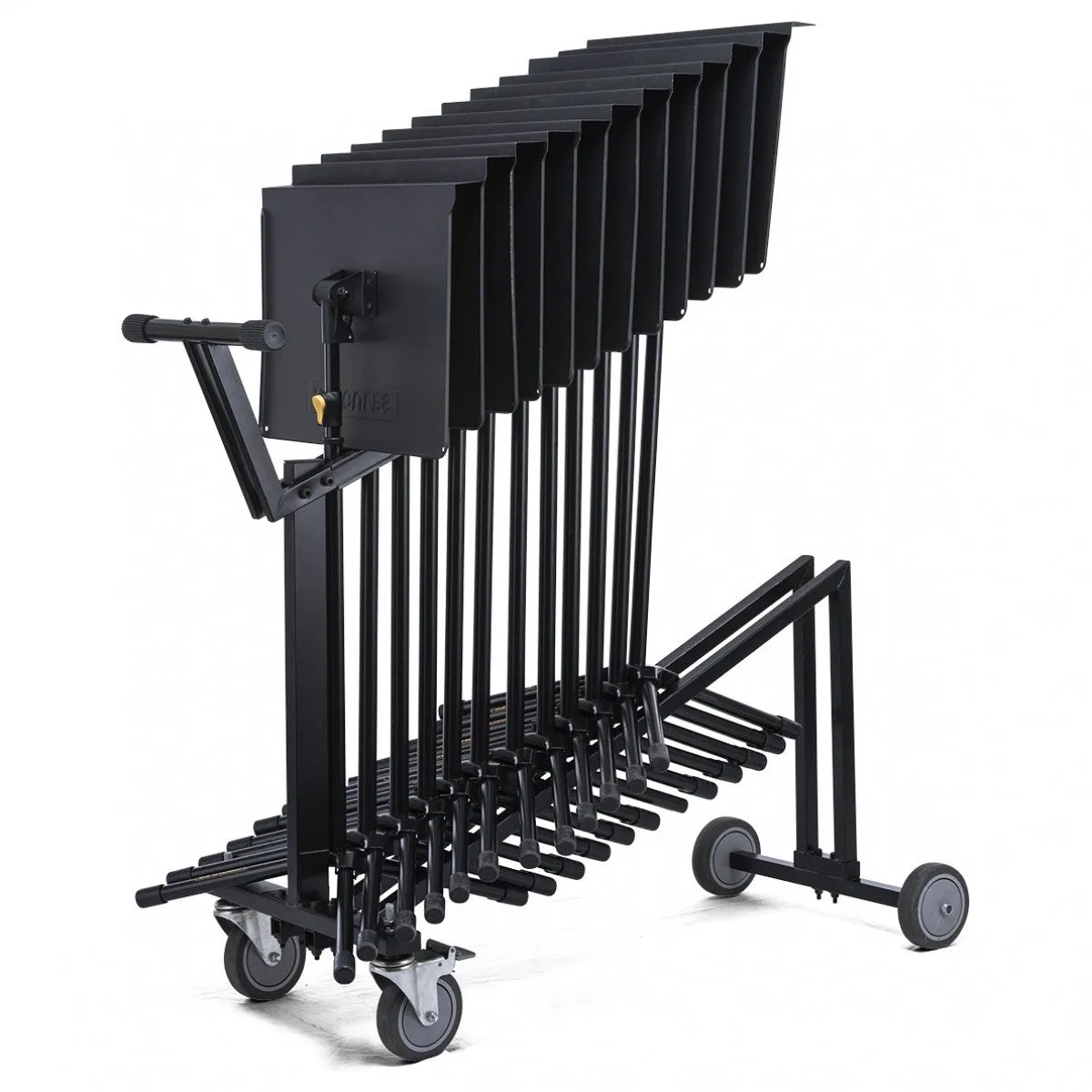 Hercules BS200B  Music Stands with BSC800 Trolley