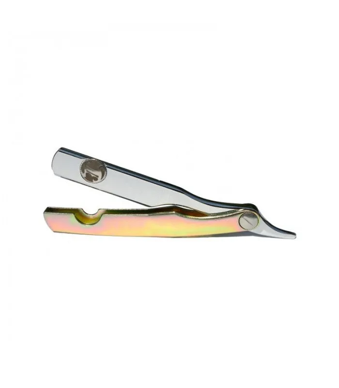 Irving Barber Co. - Chrome / Yellow Zinc Razor