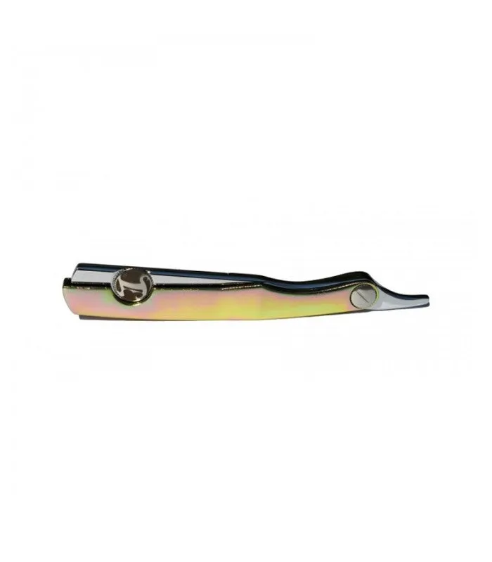 Irving Barber Co. - Chrome / Yellow Zinc Razor