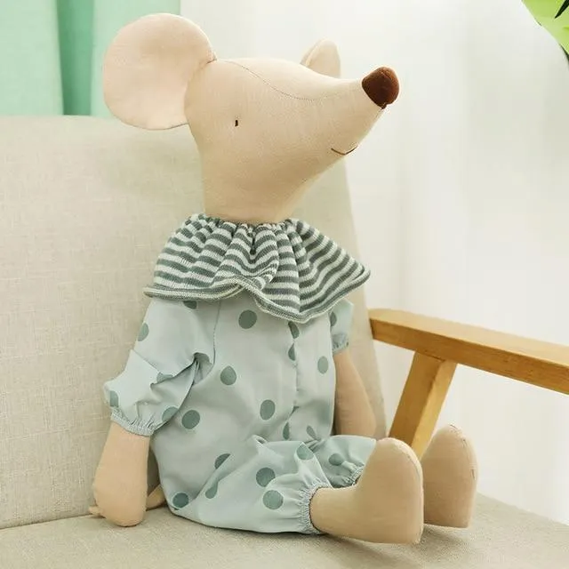 Kawaii Mouse Plush Toys Cute Mice Stuffed Dolls Animals Plush Toy Soft Mouse Doll Baby Sleeping Toy Cloth for Kids Birthday Gift