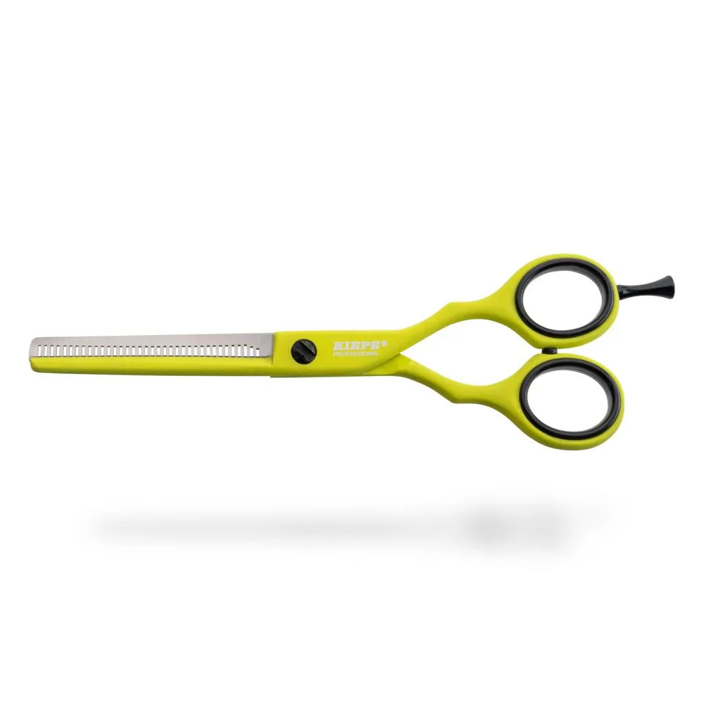 Kiepe Regular 5.5" Scissors And Thinning Scissors - Lime