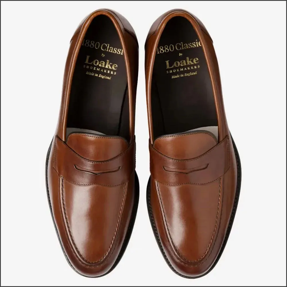 Loake Hornbeam Mahogany Loafer*