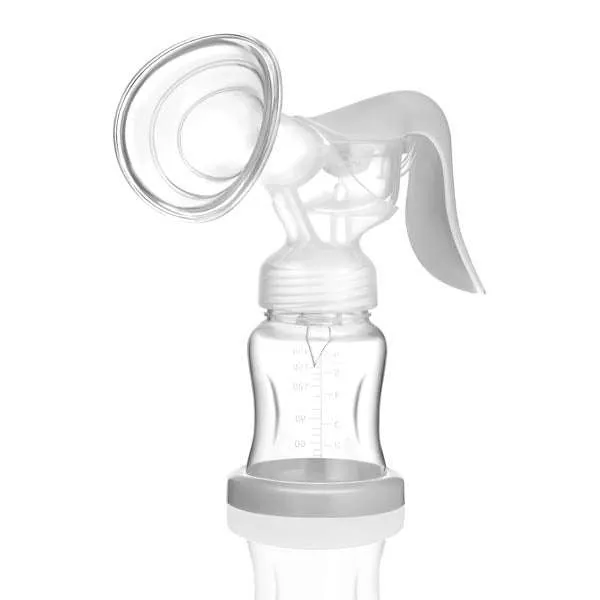 Manual breast pump