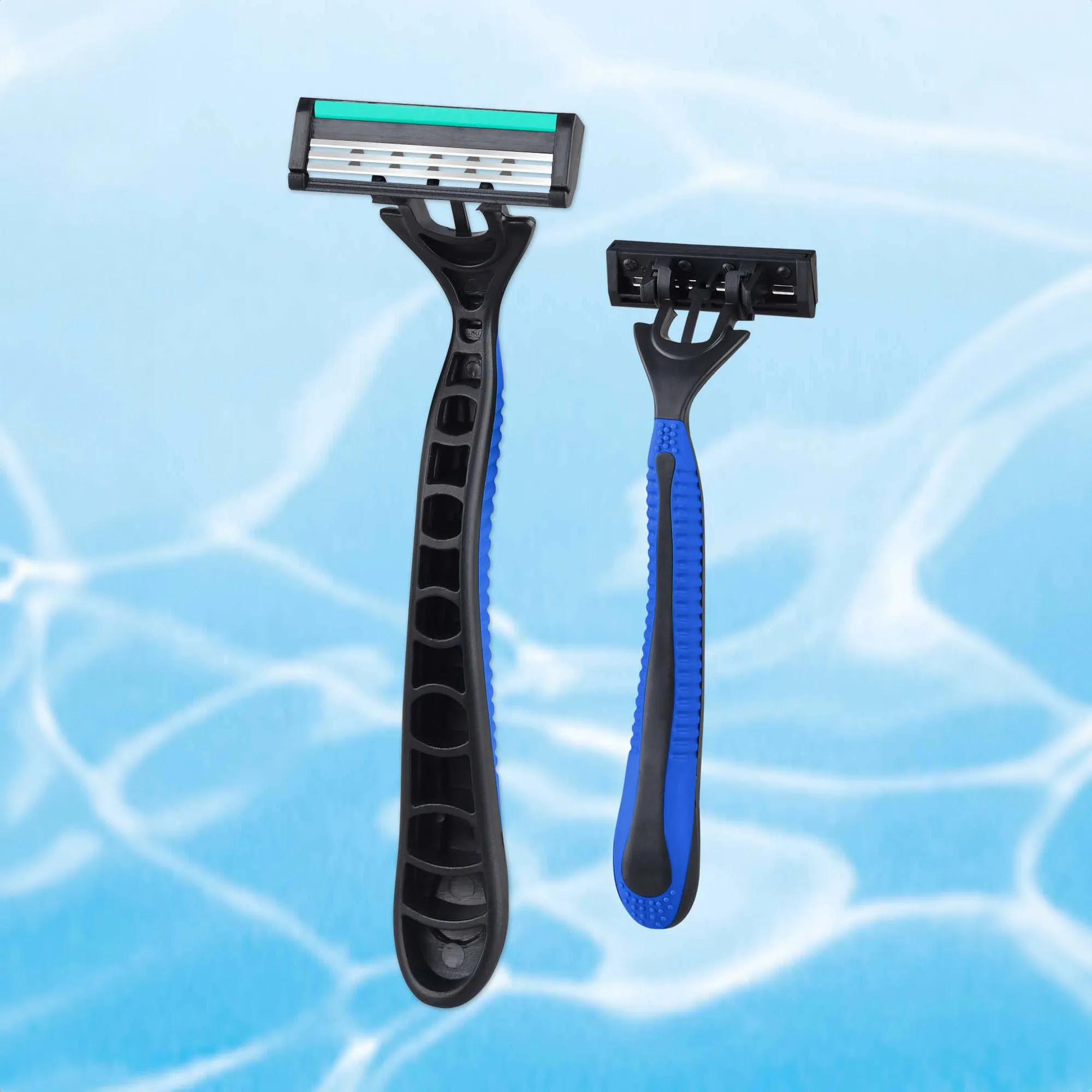 Mario Lopez 6 Disposable Razors - 3 Blade Shaving Surface Technology