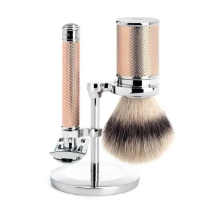 MÜHLE 3 Piece Shaving Set - Rose Gold