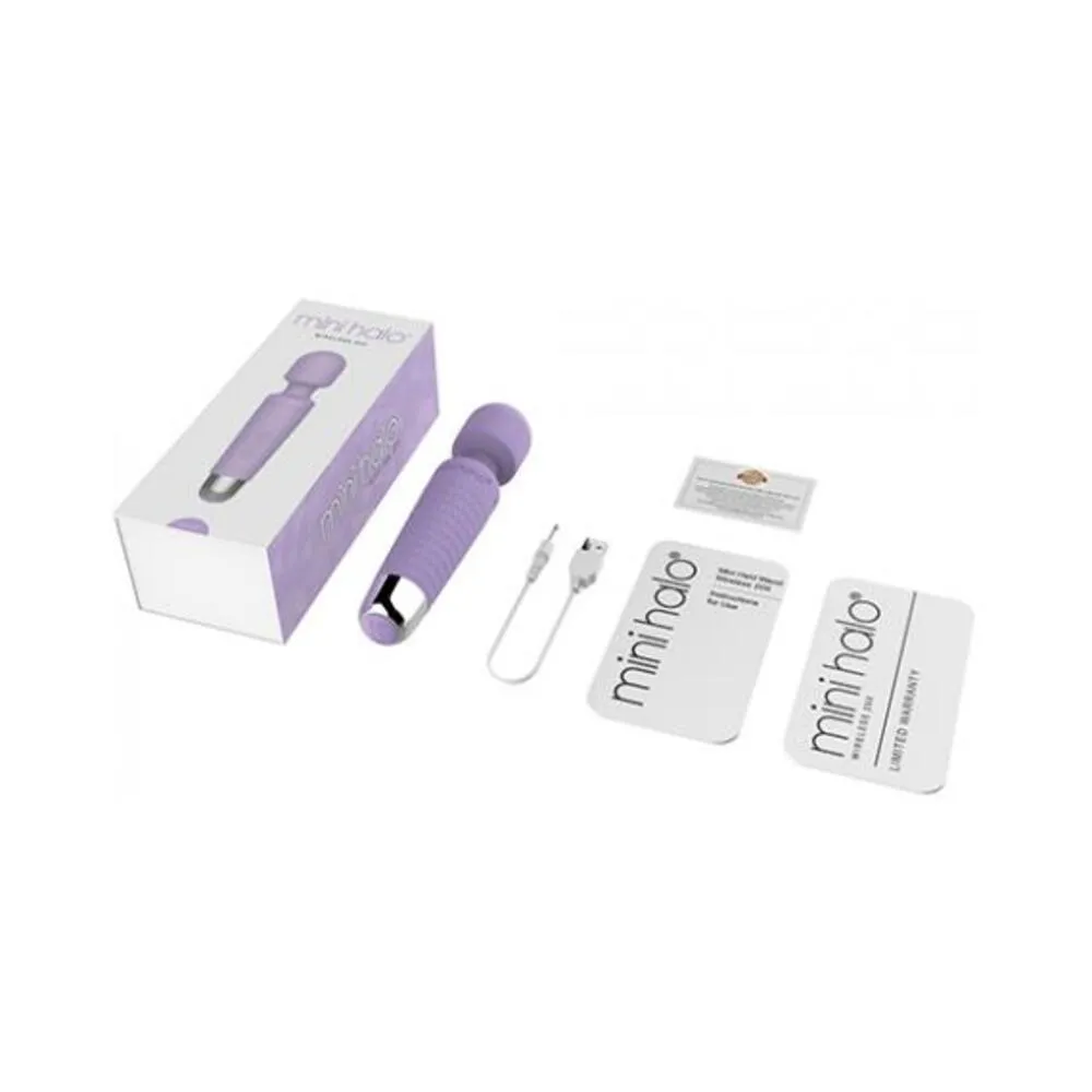 Mini Halo Wireless Wand 20x Silicone Liliac