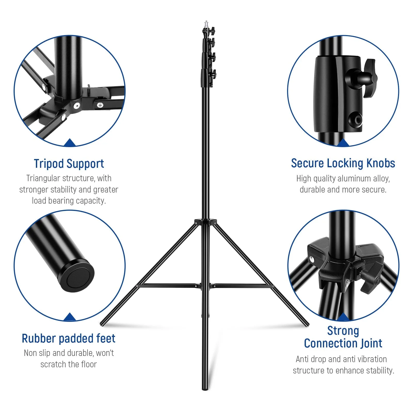 NEEWER 13ft/400cm Air Cushioned Light Stand