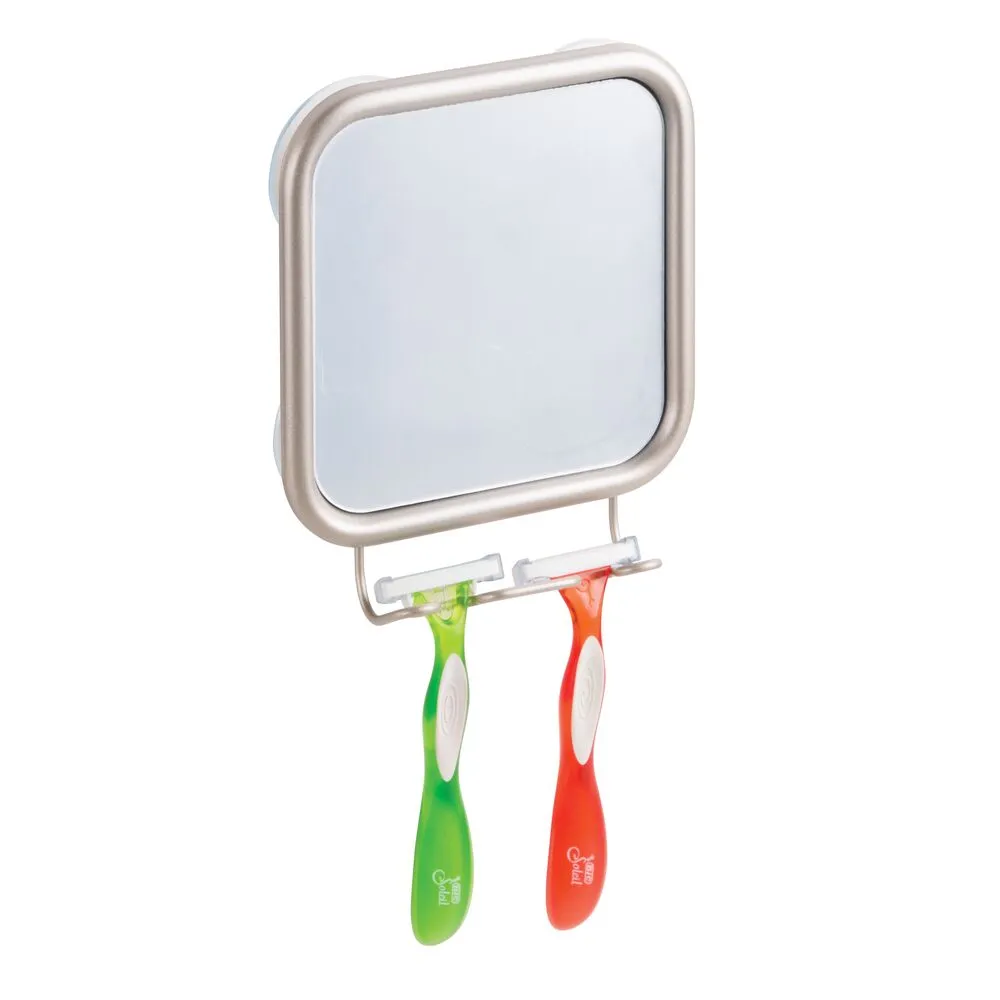 Neo Suction Mirror/Razor Holder Satin