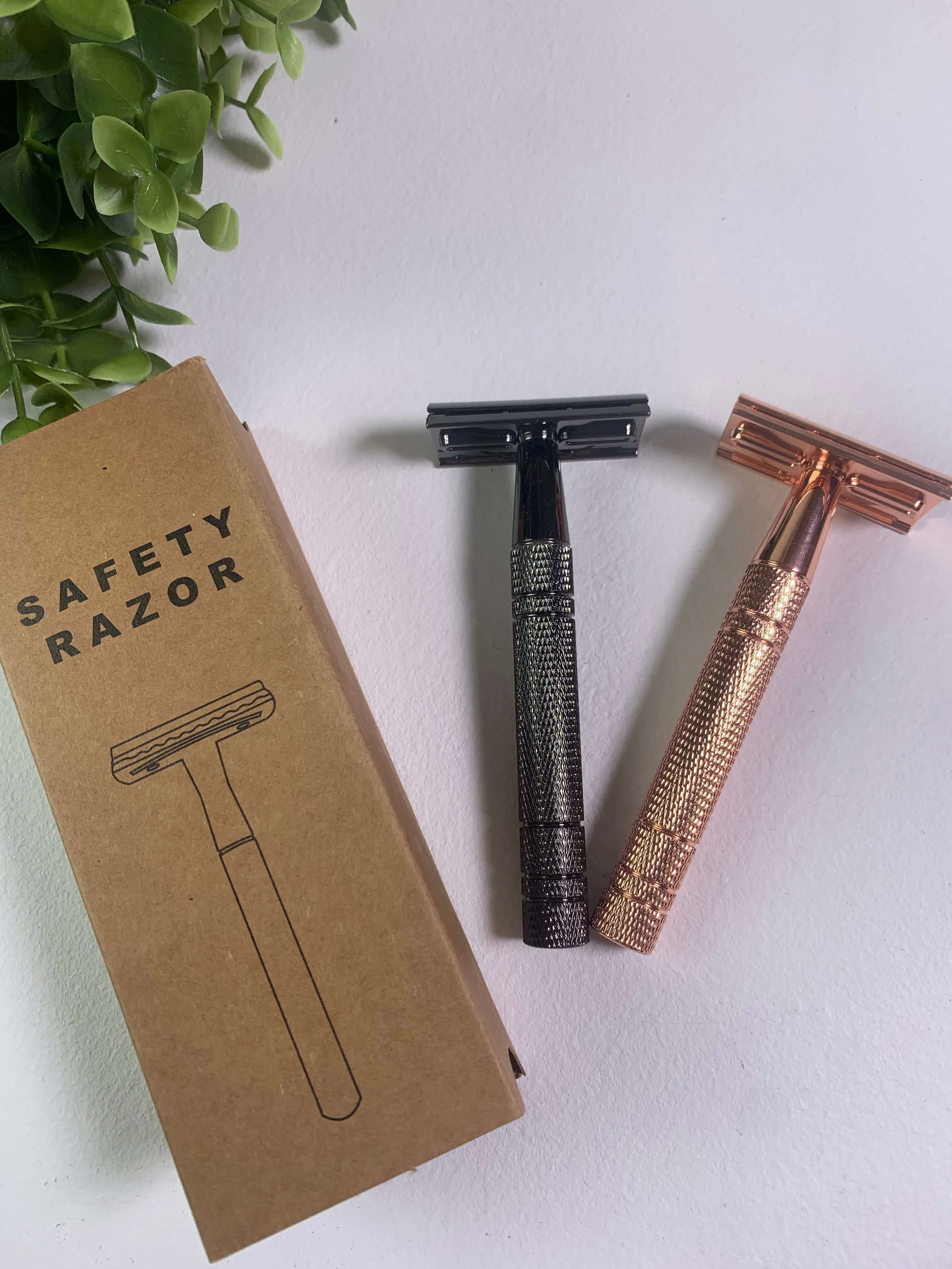 Plantish, Double Edge Safety Razors & Blades