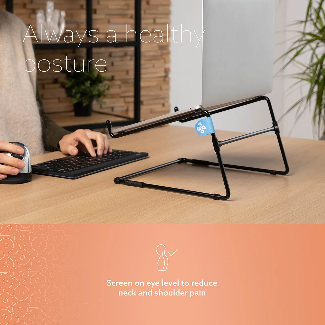 R-Go Steel Office Laptop stand