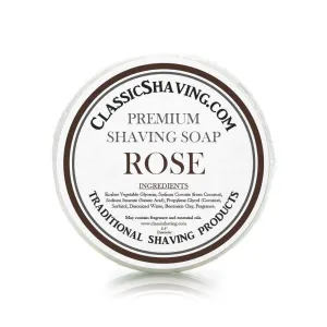 Rose Scent - Classic Shaving Mug Soap - 2.5" Regular Size