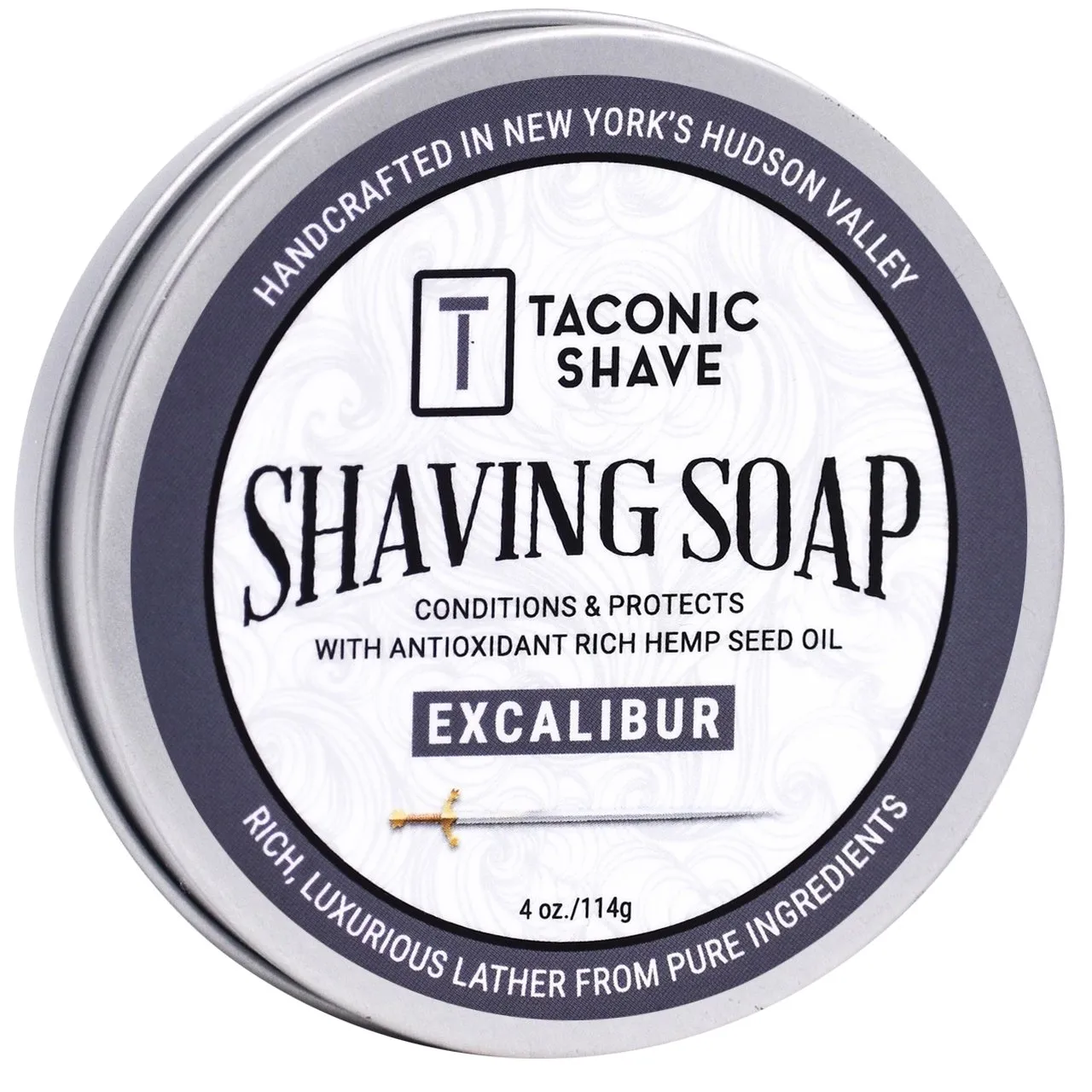 Shaving Soap with Hemp Seed Oil 4oz.