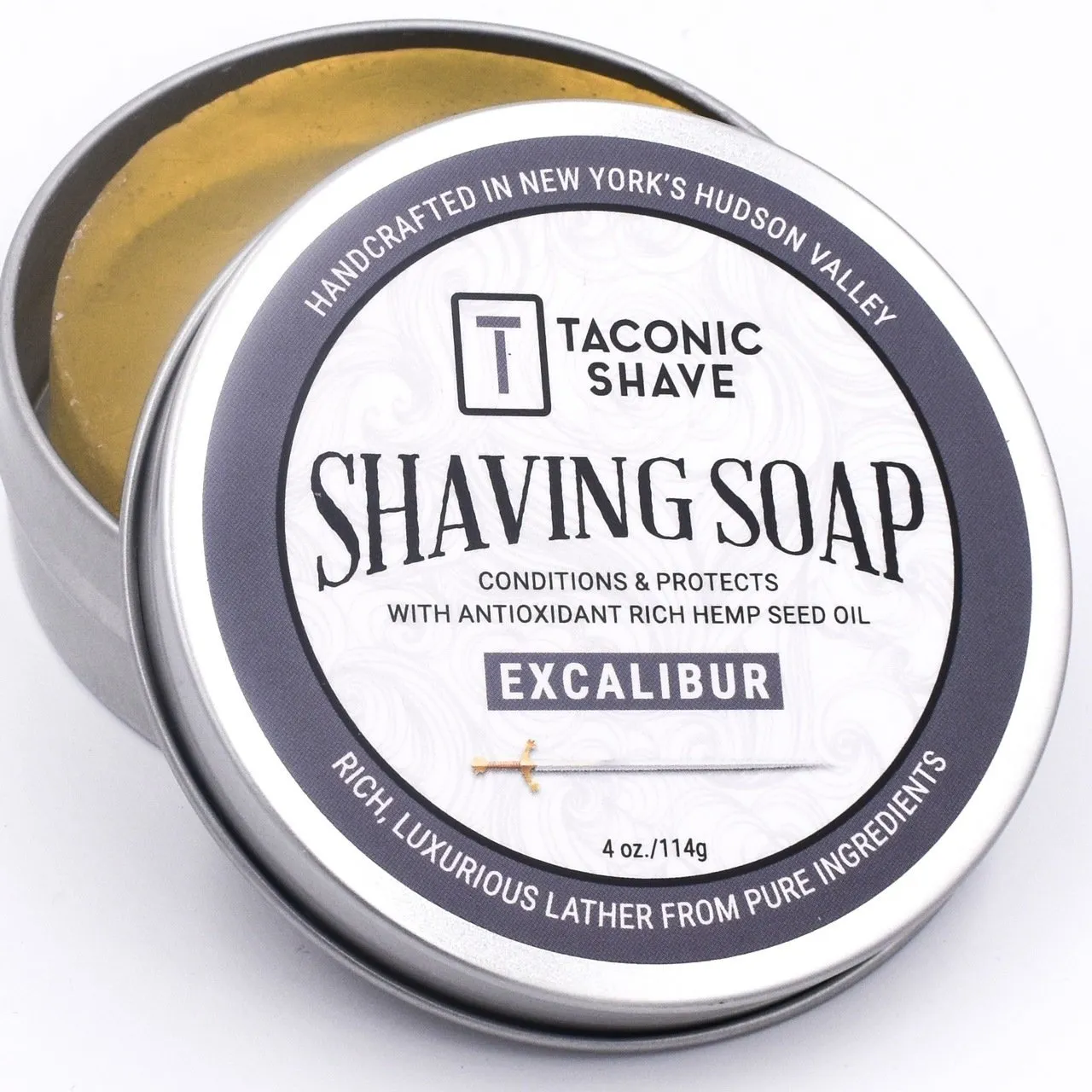 Shaving Soap with Hemp Seed Oil 4oz.