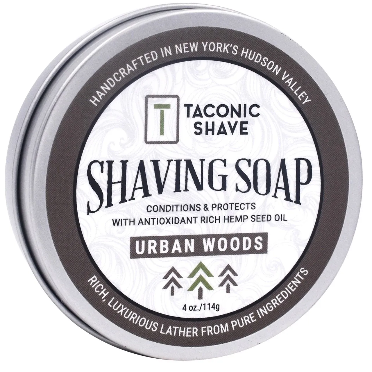 Shaving Soap with Hemp Seed Oil 4oz.