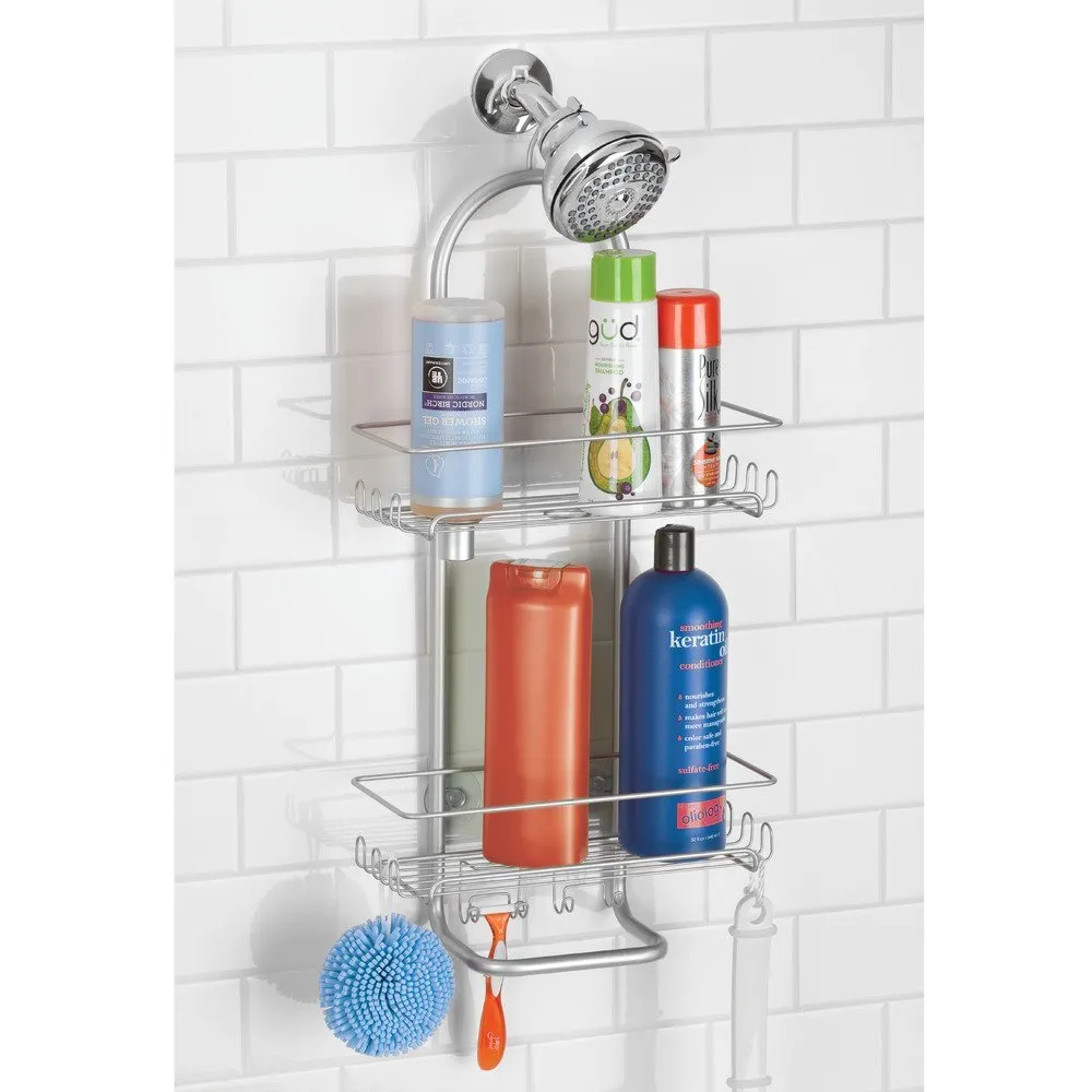 Shower Caddy Silver Rust Proof XL