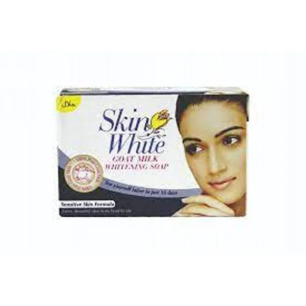 SKIN WHITE GOAT MILK WHIENING SENSITIVE SKIN SOAP 110GM