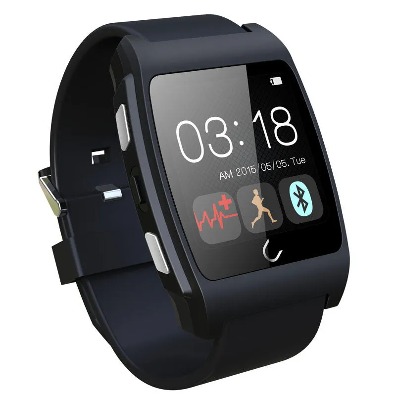 Sleep Heart Rate Monitor Bluetooth Smart Watch UX wtih 3D MagSensor,3D Gravity Sensor For Android