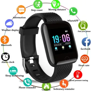 Smart Watch Men Blood Pressure Waterproof Smartwatch Women Heart Rate Monitor Fitness Tracker Watch Sport For Android IOS