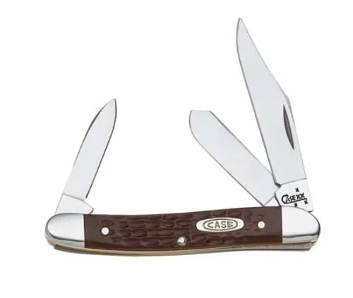 Stockman Brown Synthetic Work Knife 217