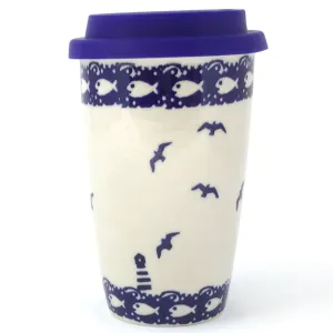 Travel Cup 14 oz in Lighthouse