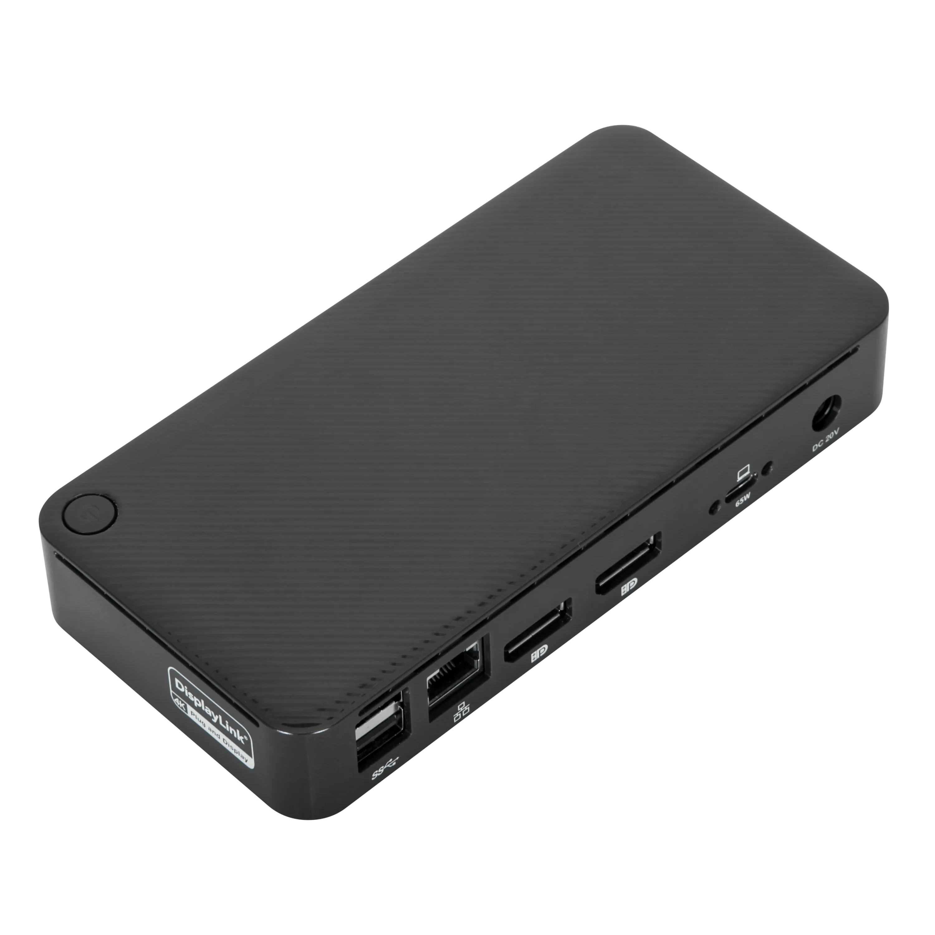 Universal USB-C DV4K DP Docking Station with 65W Power Delivery